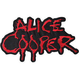 Alice Cooper Logo 9.5"x5.5" Oversized Patch
