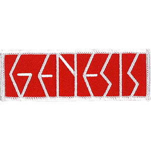 Genesis Logo 4.2"x1.5" Patch - 3 pc prepack