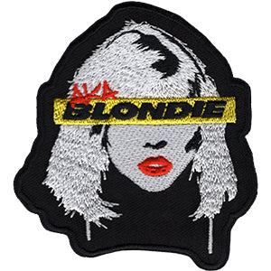 Blondie AKA Stencil 3.3"x3.6" Patch - 3 pc prepack