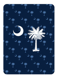 Thumbnail for Palmetto Tree & Moon Large Throw Blanket