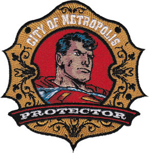 DC Comics Superman Protector 3.5"x3.5" Patch - 3 pc prepack