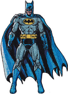 DC Comics Batman Stand 3.25"x4.5" Patch - 3 pc prepack