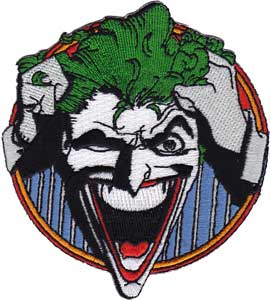 DC Comics Originals Joker Hair 3"x3.25" Patch - 3 pc prepack