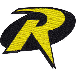 DC Comics Robin Logo 3.5"x4" Patch - 3 pc prepack