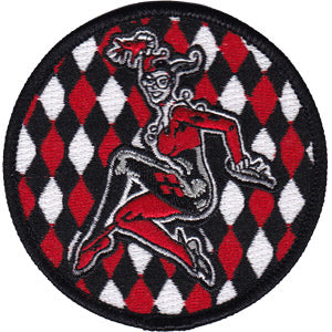 DC Comics Originals Harley Quinn Pose 3" Round Patch - 3 pc prepack