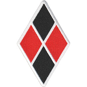 DC Comics Originals Harley Quinn Diamonds 2.1"x3.5" Patch - 3 pc prepack