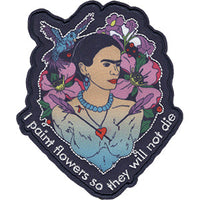 Thumbnail for Frida Kahlo Paint Flowers Patch - 3 pc prepack