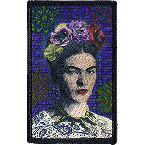 Frida Kahlo Purple Mosaic 2.75"x4.25" Patch - 3 pc prepack