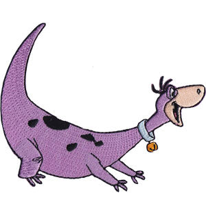 Hanna Barbera Flintstones Dino Bark 4"x3.5" Patch - 3 pc prepack