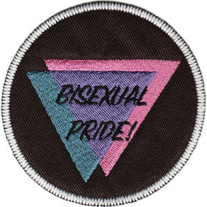 LGBTQ+ Bisexual Pride 3" Round Patch - 3 pc prepack