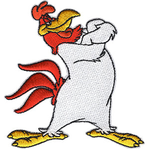 Looney Tunes Foghorn Arms Crossed 3.5"x3.75" Patch - 3 pc prepack