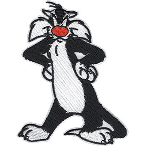 Looney Tunes Sylvester Cat Classic Pose 2.9"x3.8" Patch - 3 pc prepack