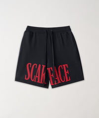 Thumbnail for Scarface Fleece Short - Black