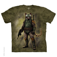 Thumbnail for Purr-Fect Bounty Hunter Tie-Dye T-Shirt