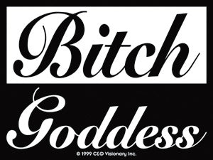 Bitch Goddess 4"x3" Sticker - 6 pc prepack