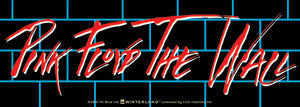 Pink Floyd Block Wall 7"x2.5" Sticker - 6 pc prepack