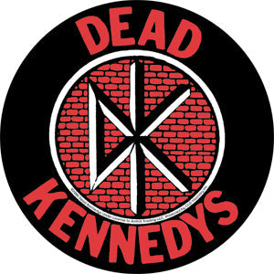 Dead Kennedys Bricks 4" Round Sticker - 6 pc prepack