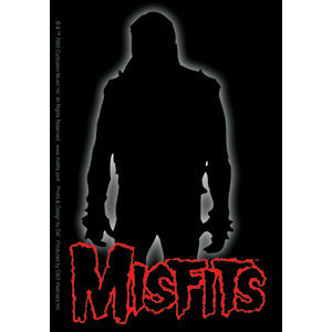 Misfits Silhouette Logo 3.5"x5" Sticker - 6 pc prepack