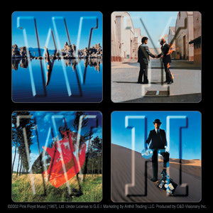 Pink Floyd WYWH Collage 4"x4" Sticker - 6 pc prepack