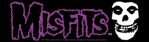 Misfits Logo  Skull 7"x2" Sticker - 6 pc prepack