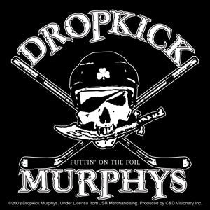 Dropkick Murphys Hockey Skull 4"x4" Sticker - 6 pc prepack