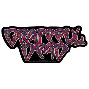 Grateful Dead Song Book Logo 6"x2.6" Sticker - 6 pc prepack