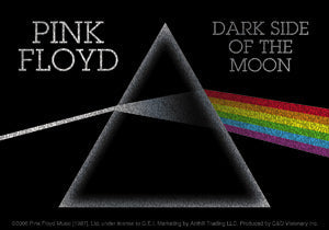 Pink Floyd DSOM 5"x3.5" Glitter Sticker - 6 pc prepack