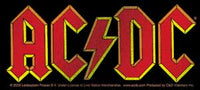 Thumbnail for AC/DC Logo Glitter Sticker - 6 pc prepack