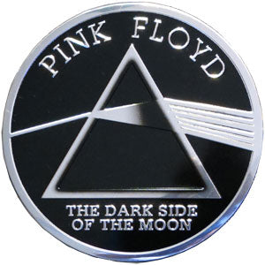 Pink Floyd DSOM 3.125" Round Metal Sticker - 6 pc prepack