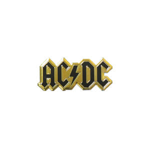 AC/DC Logo 1.75" Metal Sticker - 6 pc prepack
