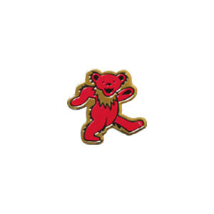Grateful Dead Bear 1.125" Metal Sticker - 6 pc prepack