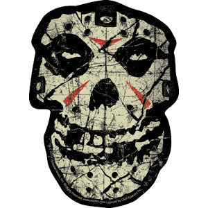 Misfits Crystal Lake Skull 3.7"x5.25" Sticker - 6 pc prepack