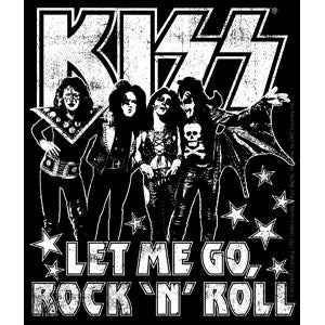 KISS Let Me Go 4.25"x5" Sticker - 6 pc prepack