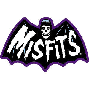 Misfits Bat Fiend 5.75"x3.5" Sticker - 6 pc prepack