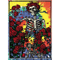 Thumbnail for Grateful Dead Skull  Roses On Tie Dye 3.6