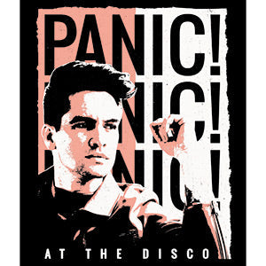 Panic At The Disco Duotone 4"x5" Sticker - 6 pc prepack