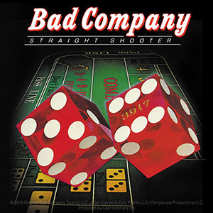 Bad Company Straight Shooter 4"x4" Sticker - 6 pc prepack