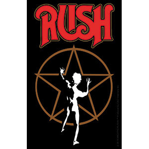 RUSH Starman Album 3.5"x5.5" Sticker - 6 pc prepack