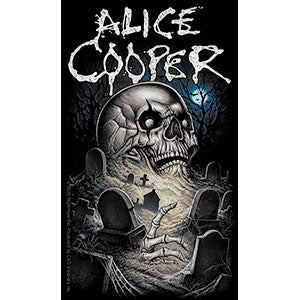 Alice Cooper Graveyard 3.25"x5.5" Sticker - 6 pc prepack