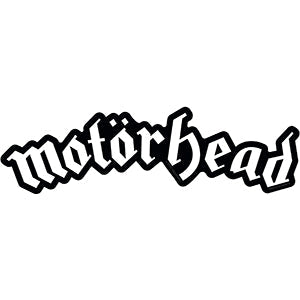 Motorhead Logo 7"x2" Sticker - 6 pc prepack