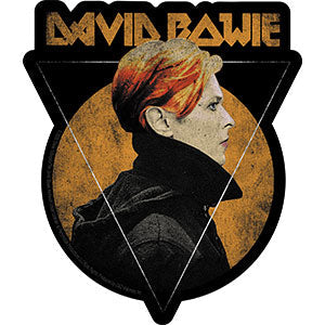 David Bowie Triangle Sun 4.3"x5" Sticker - 6 pc prepack