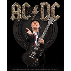 AC/DC Angus Reaching Out 3.75"x5" Sticker - 6 pc prepack