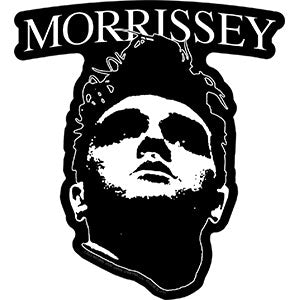 Morrissey BW Face 4.3"x4.8" Sticker - 6 pc prepack