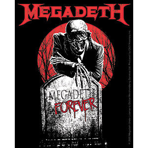 Megadeth Forever 4"x5" Sticker - 6 pc prepack