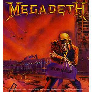 Megadeth Peace Sells 4"x4.25" Sticker - 6 pc prepack