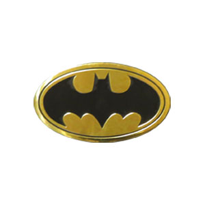 DC Comics Originals Batman Logo 2.375" Metal Sticker - 6 pc prepack