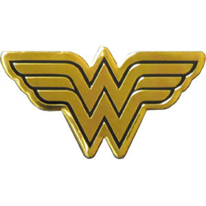DC Comics Originals Wonder Woman Logo 3.5" Metal Sticker - 6 pc prepack