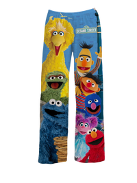 Thumbnail for BRIEF INSANITY Sesame Street Group Pajama Pants