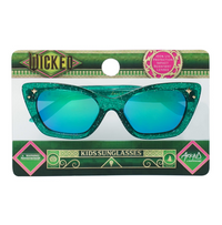 Thumbnail for Kids Arkaid Wicked Movie Dark Green Glitter Cateye- 3 pc prepack ($4.00 EACH)