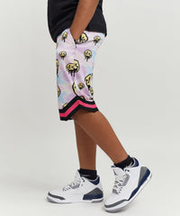 Thumbnail for Trippy Mesh Kids Shorts
